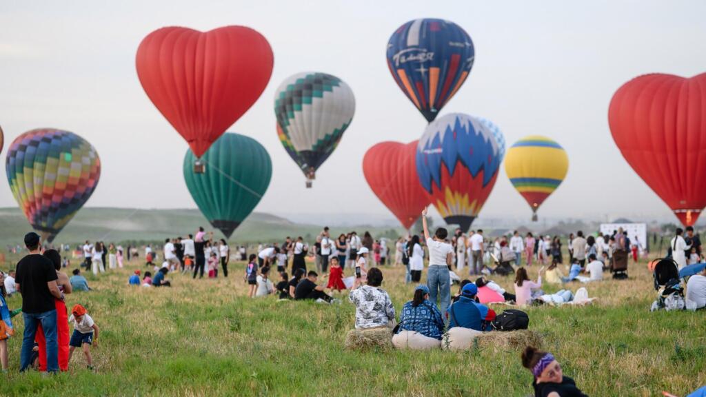Иллюстрация — Qazaqstan International Balloon Festival собрал более 30 000 гостей