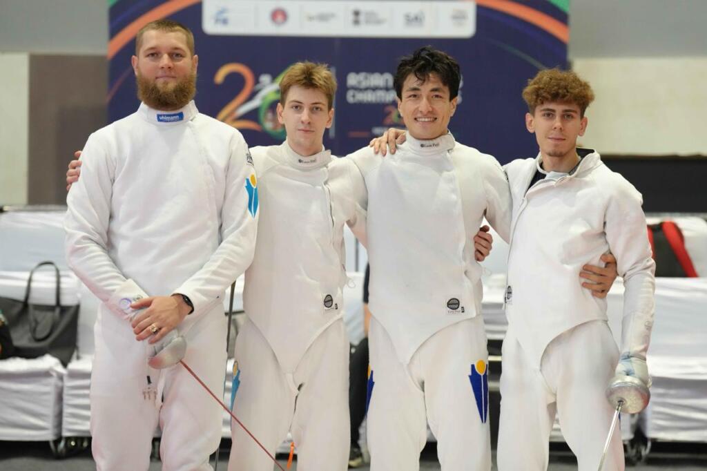 Сплав опыта и молодости: сборная Казахстана по шпаге вернула титул чемпионов Азии