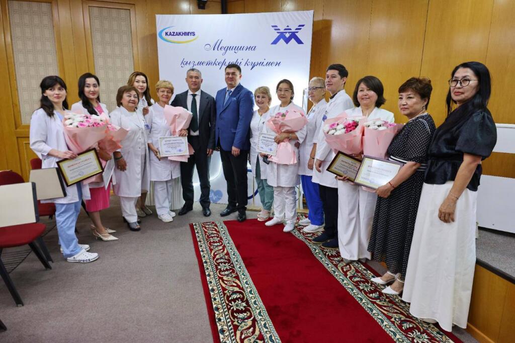 «Казахмыс» отметил достижения Медицинского центра Жезказган в День медицинского работника