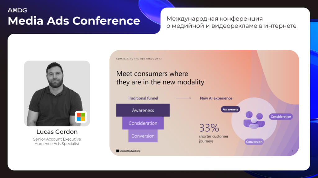 Иллюстрация — Что определяет эффективность медийной рекламы в 2026 году:инсайты с конференции по медийной и видеорекламе от AMDG
