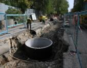В Жетысуском районе Алматы обновляют более 8 км водопроводных и канализационных сетей