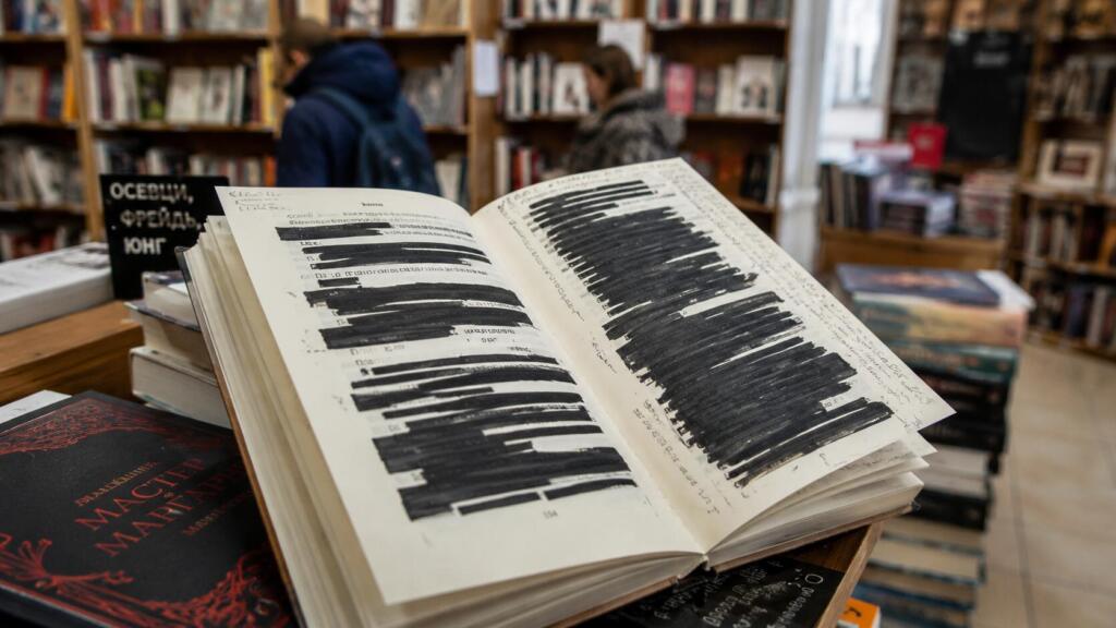 Минкультуры объяснило продажу книг с закрашенным текстом в Казахстане