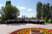 Более 80 бойцов «Жасыл ел» вышли на акцию «Таза Қазақстан» в Астане