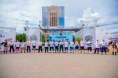 200-килограммовая арба, 100-килограммовый камень: в Астане в честь Дня города прошел турнир силачей «Толағай»