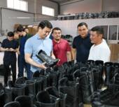 Аким Алматы ознакомился с работой малых промышленных парков города