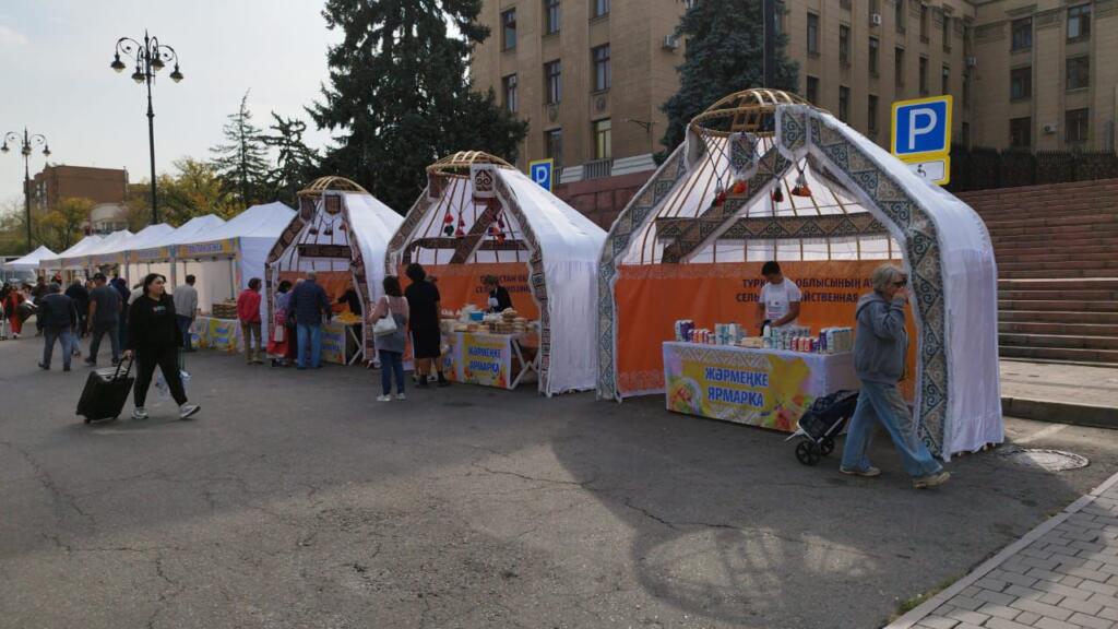 В Алматы пройдет ярмарка сельхозпродукции фермеров Туркестанской области и города