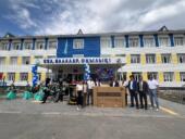 Rotary Club Almaty и Rotary Jeju Noble передали интерактивные доски четырём школам сельского округа Жансугуров