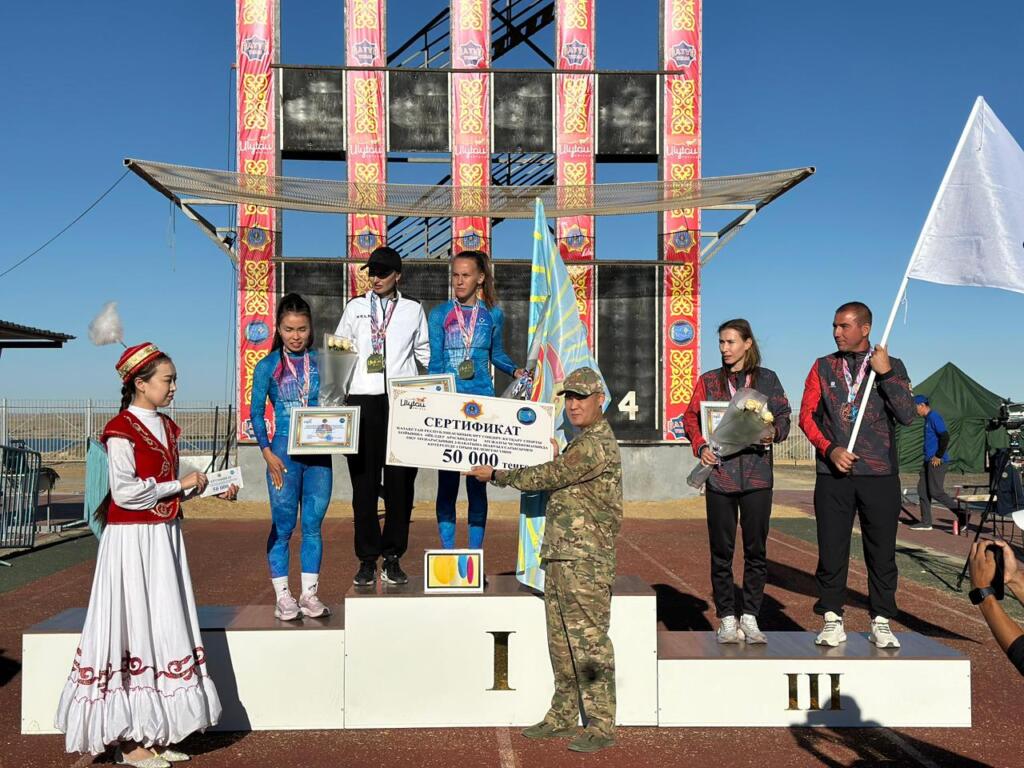 В Жезказгане завершился первый день чемпионатов МЧС Казахстана по пожарно-спасательному спорту