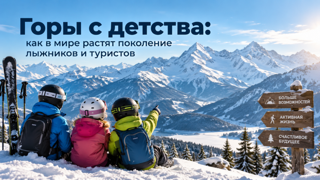 Горы с детства: как в мире растят поколение лыжников и туристов