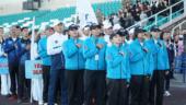 В Жезказгане состоялось торжественное открытие чемпионатов Казахстана по пожарно-спасательному спорту