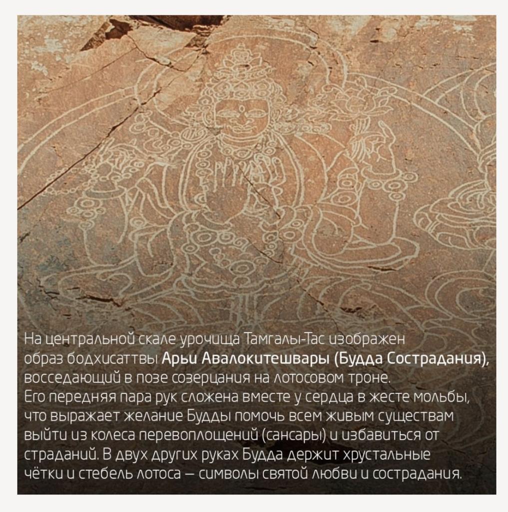 Иллюстрация — Тамгалы Тас — наскальные рисунки