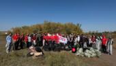 Более 5,8 тонн отходов собрали участники экоакции Системы Coca-Cola в четырех городах Казахстана