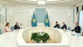Глава государства принял Генсека МОРЯ Наталью Бочарову