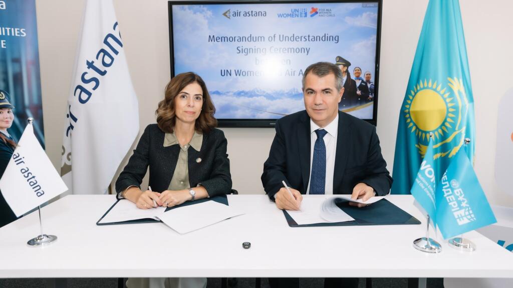 Звук равенства: UN Women и Air Astana берут курс на расширение прав и возможностей женщин в авиации