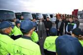 Аким Алматы проверил оснащение обновленной базы «Алматы Тазалық»