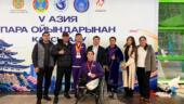 Серебряные призёры V Азиатских Пара игр вернулись на родину
