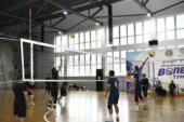 День учителя: в Астане прошел турнир по волейболу среди школьных педагогов