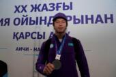 Серебряного призера Азиатских игр Мерея Кабдуллаева тепло встретили в столичном аэропорту