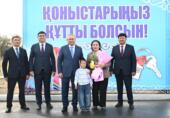 Герою Социалистического Труда Зылихе Тамшыбаевой – 90 лет: многодетные семьи получили жильё