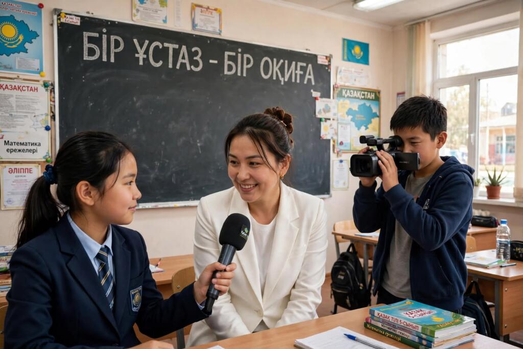 Городской челлендж «Один учитель — одна история» запустили в Астане