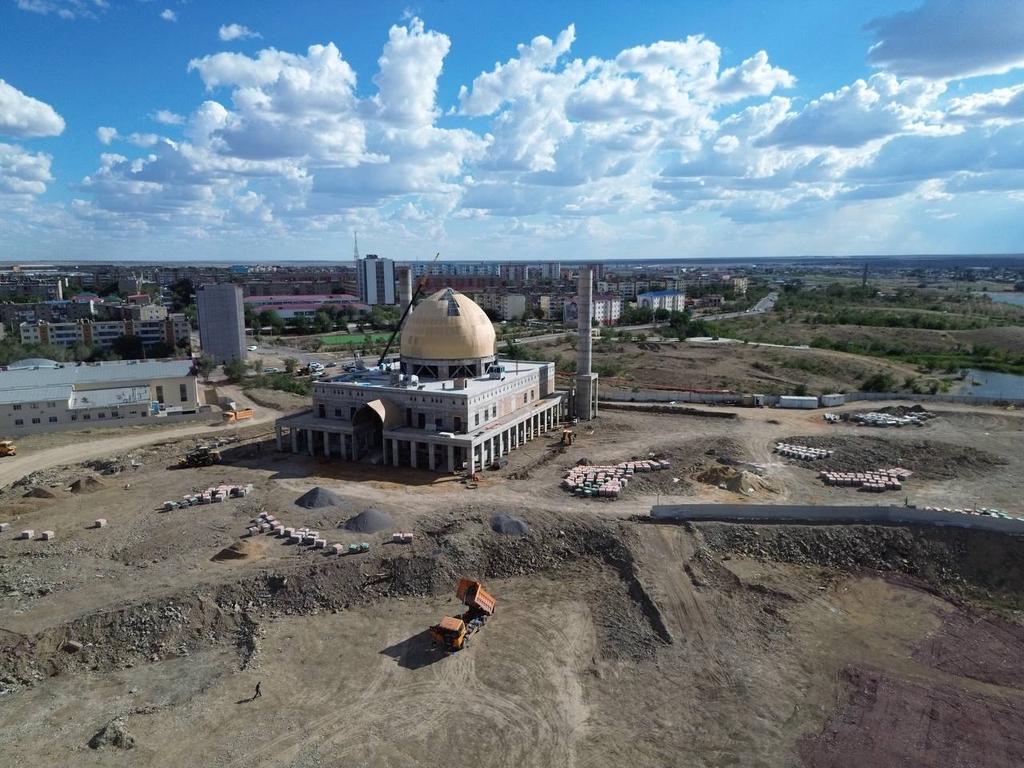 Иллюстрация — Новая областная мечеть, построенная «Казахмысом», готовится к открытию в Жезказгане