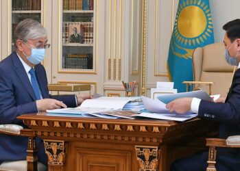 Касым-Жомарт Токаев и Алтай Кульгинов