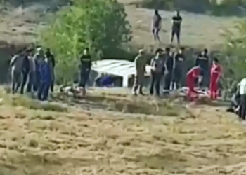 Автобус упал в обрыв. Optimizm.kz