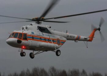 Вертолет, Казахстан. Optimizm.kz