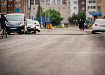 Ремонт дорог в Нур-Султане. Optimizm.kz