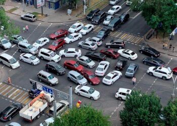 Пробка в Алматы. Optimizm.kz