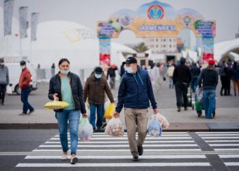 Ярмарка в Нур-Султане. Optimism.kz