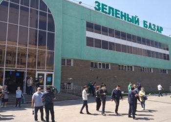 Зеленый базар. Optimism.kz