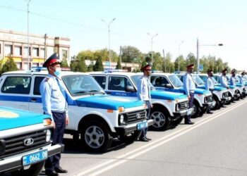 Полиция Казахстана. Optimism.kz