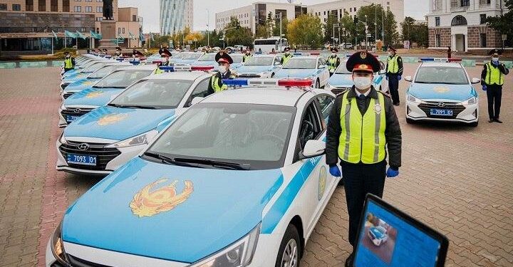 Полиция Казахстана. Optimism.kz