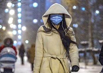 Коронавирус, маска. Optimism.kz
