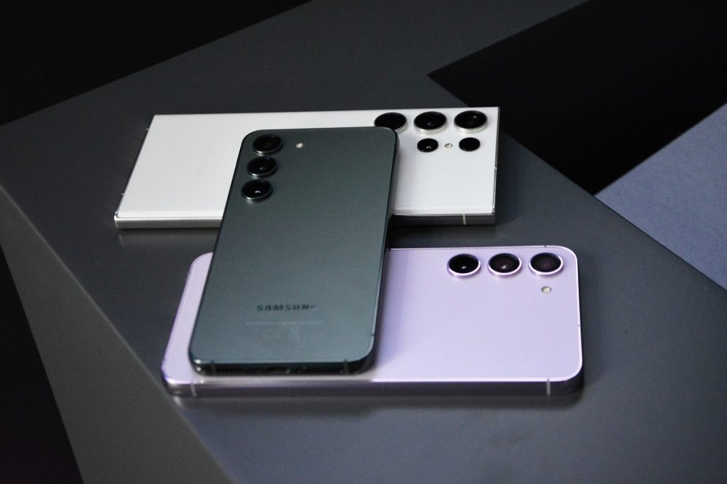 Samsung S23+, S23 Ultra, S23. Optimism.kz