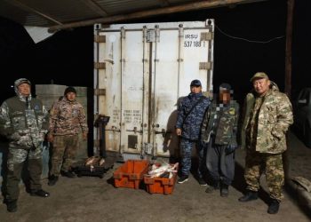 Запрещенные сети использовал рыбак в области Абай: полиция изъяла свыше 60 кг рыбы  