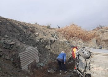 За помощь, оказанную в ДТП, россиянин поблагодарил карагандинских полицейских