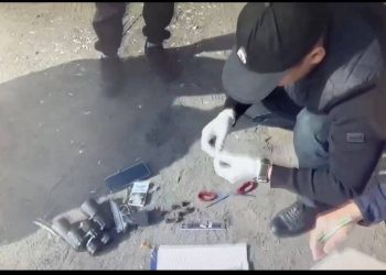 86 свертка с психотропным веществом изъяли полицейские у закладчика в Балхаше