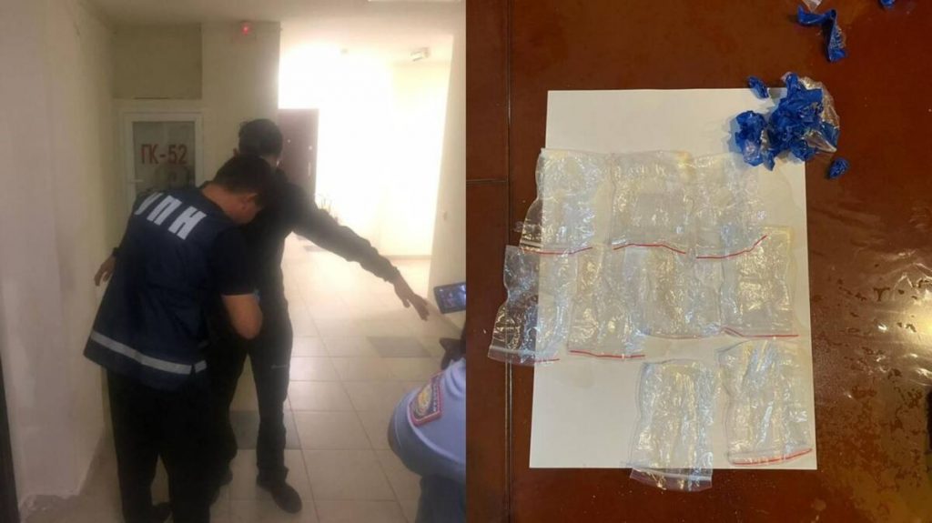 Двух мужчин с крупной партией “синтетики” задержали в Актау