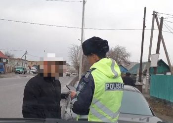 На 7 лет лишили прав пьяного водителя в Павлодаре