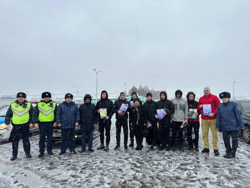 Неделя дорожной безопасности завершилась в Костанайской области