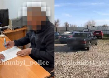 Пенсионер лишился водительских прав за пьяное вождение в Жамбылской области