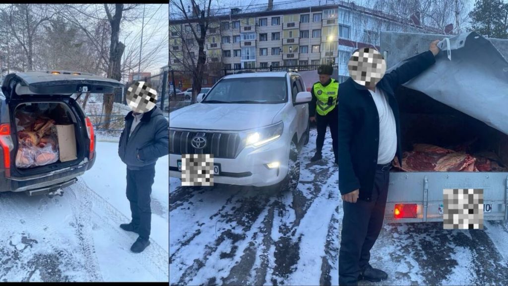 Три факта незаконной перевозки мяса выявили в Костанае