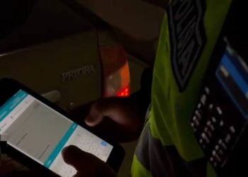 Вылетевшего на встречную полосу водителя оштрафовала полиция Павлодара