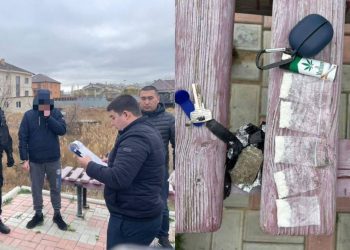 Охранник сбывал наркотики в Атырау