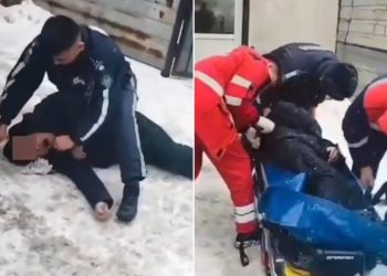 Патрульный спас жизнь астанчанину во время приступа