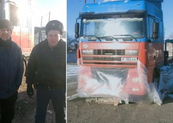 Три дня семья полицейского выхаживала иностранца-дальнобойщика, заболевшего в пути