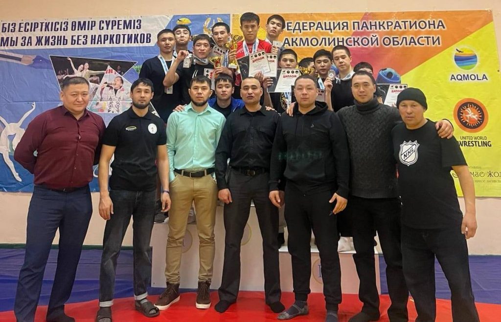 Спортивное состязание провели полицейские в Акмолинской области