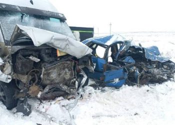 Лобовое столкновение машин в области Абай унесло жизни двух человек